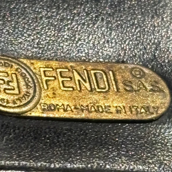 Fendi Leather Pequin mini Coin Purse Wallet. - Picture 6 of 8